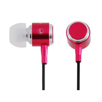 Professional Stereo Earbud Earphones (Red)