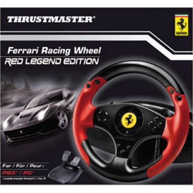 Thrustmaster Ferrari Red Legend Edition PS3/PC