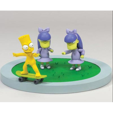 The Simpsons - Bart, Sherri & Terri