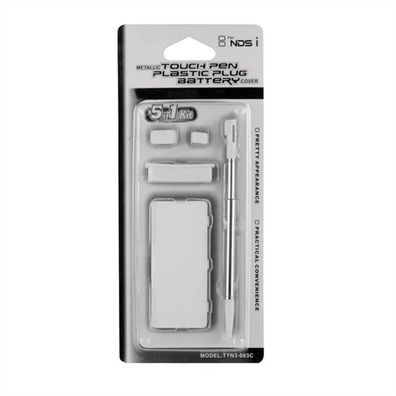 Touch Pen Plastic Plug Battery for DSi White