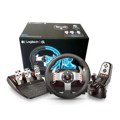 Logitech G27 Racing Wheel + Speedblack EVO Steering Wheel and Pedal Stand Black