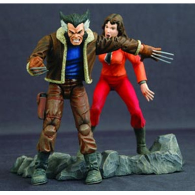 X-Men - Wolverine with Kitty Pryde