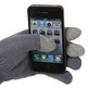 Tiger Plush Touch Gloves for iPad, iPhone 4S (Silver)