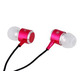 Professional Stereo Earbud Earphones (Red)