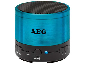 AEG Bluetooth BSS 4826 blue Lautsprecher