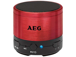 AEG Bluetooth Lautsprecher BSS 4826 rot