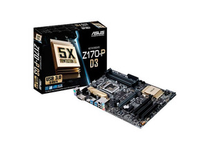 Add to cart PLACA ASUS Z170-P D3, INTEL, 1151, Z170 PLACA ASUS Z170-P D3, INTEL, 1151, Z170
