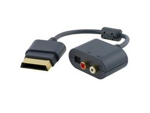 L/R Optical Audio Adapter for Xbox 360