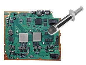 Wiedereinbau thermal paste + cleaning PS3