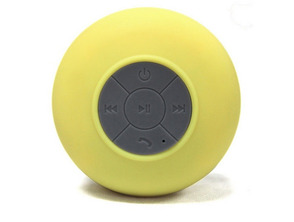 Shower speaker bluetooth Gelb