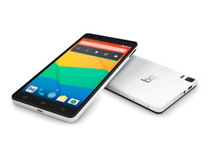 bq Aquaris E5s 16 GB + 2 GB Black/White