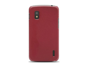 Protective Case for LG Google Nexus 4 Rot