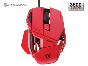 MadCatz Cyborg Rat 3 Rot