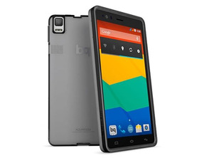Gummie Cover BQ Aquaris E6 Schwarz