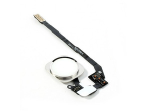 Home Button with PCB Membrane Flex Cable Part for iPhone 5S/SE Weiss