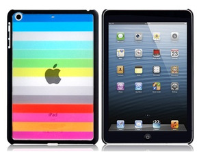 Gehäuse iPad Mini Regenbogen (Schwarz)