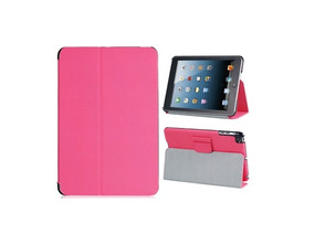 Hülle Leather Flip für iPad Mini Pink