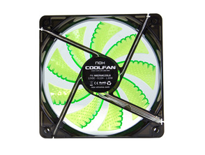 Nox Ventilator Box Cool Fan 12cm grün Led