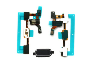 Home flex replacement + button Samsung Galaxy J5/J7 Schwarz