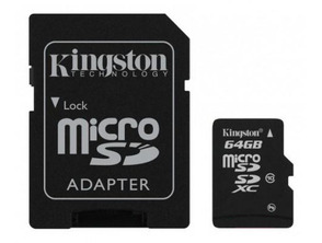 Add to cart Kingston microSD 64 GB XC Kingston microSD 64 GB XC