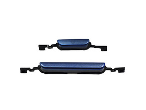 Power and Volume Buttons Set for Samsung Galaxy S3 Mini Schwarz / Grün