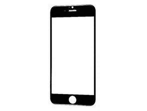 Front Glass Replacement iPhone 6 4.7" Schwarz