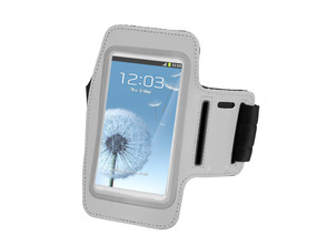 Sport Armband Samsung Galaxy S3 Silber