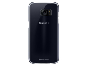 Clear Cover Black Samsung Galaxy S7 Edge