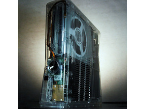XCM Crystal Clear Case Xbox 360 Slim