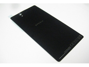Back Cover for Sony Xperia Z Schwarz