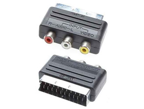 Adapter 3 Cinch auf Eurostecker