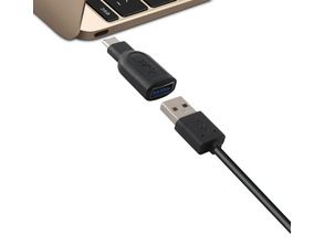ADAPTADOR KSIX USB 3.0 A USB 3.1 TYPE C