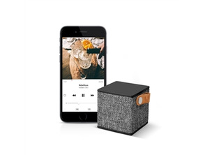 Lautsprecher Bluetooth Rockbox Cube Stoff Edition Concrete Fresh \\'n Rebel