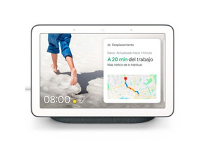Lautsprecher-Smart Google-Nest-Hub Kohle