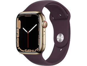 Add to cart Apple Watch Series 7 GPS/Cellular 45 mm Caja Acero Oro/Correa deportiva Cereza Oscuro Apple Watch Series 7 GPS/Cellular 45 mm Caja Acero Oro/Correa deportiva Cereza Oscuro