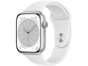 Add to cart Apple Watch Series 8 GPS 45mm Plata/Correa Blanco Apple Watch Series 8 GPS 45mm Plata/Correa Blanco