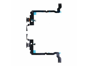 Audio-Dock-Verbindungsstück-Flex - iPhone XS Max Schwarz