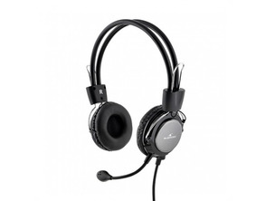 Auriculares con micrófono Bluestork MC201 Negro