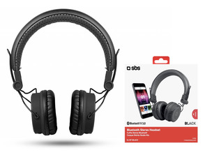 Bluetooth Stereo Headset SBS DJ - Schwarz