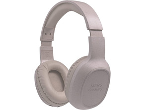 Auriculares Inalámbricos Mars Gaming MHW-ECO Bluetooth/Jack 3.5mm Gris