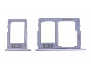 Dual SIM-Kartenfach Samsung Galaxy J3/J5 /J7 (2017) Silber