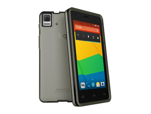 bq Aquaris E5 Gummie Cover Grey