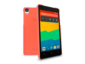 bq Aquaris E5 Cristal Case Orange