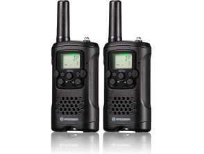 Bresser FM Juego de 2 Walkie-Talkies