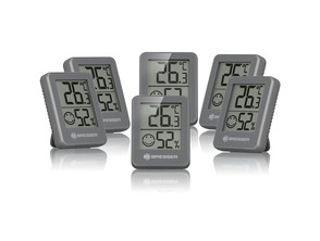 Add to cart Bresser Temeo Hygro Indicador de 6 Piezas Gris Bresser Temeo Hygro Indicador de 6 Piezas Gris