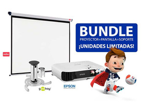 Epson EB-U04 + Display + Wentronic BeamerFlex Support Projektor