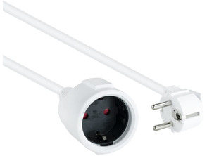 Kabel Alimentación Alargador Nanocable 2m Blanco