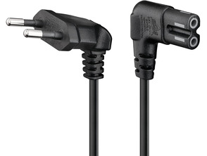 Kabel de Alimentación Corriente Tipo Philips 0.5m