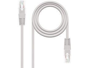 Kabel de Red UTP Cat 5E RJ45 Nanocable 15m Gris