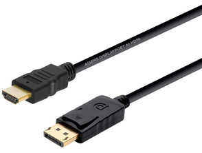 Kabel Displayport (A) M a HDMI (A) M Aisens 2M